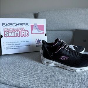 Skechers Black and White Swift Fit Shoes